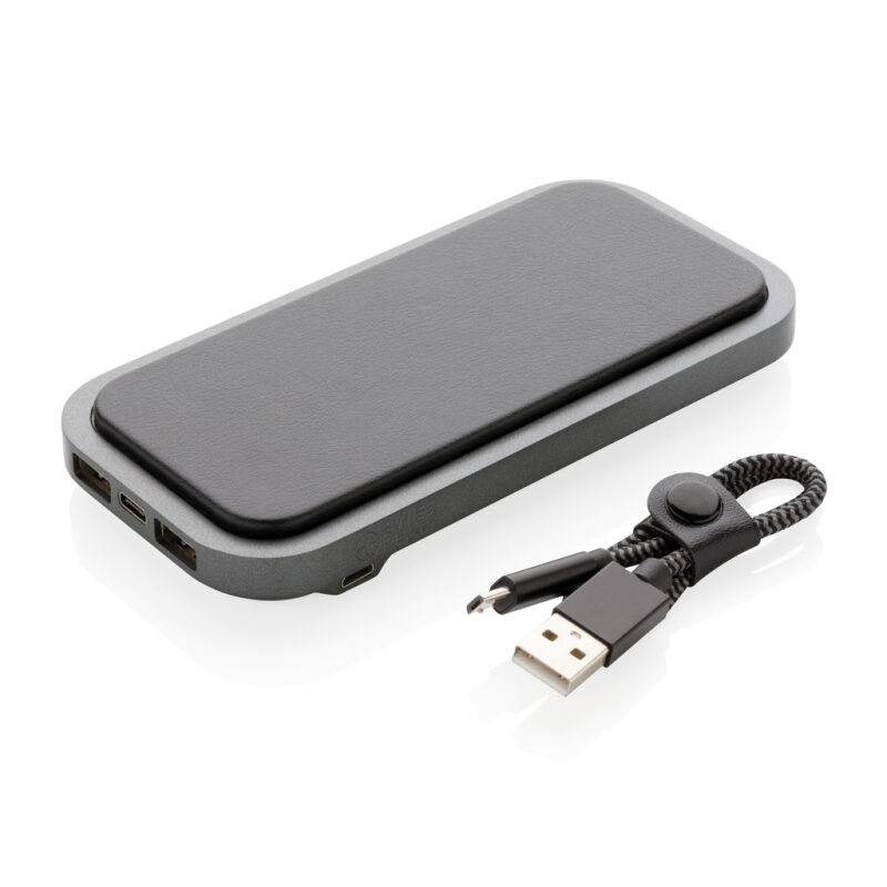Swiss Peak luxusná bezdrôtová powerbanka 10 000 mAh