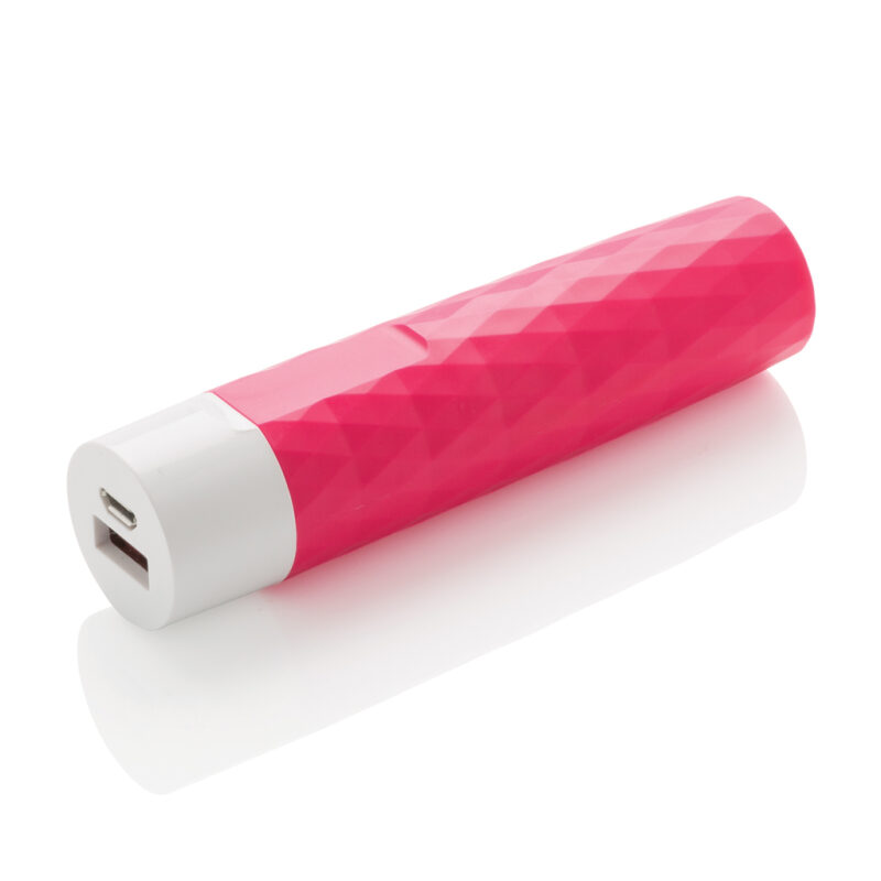 Powerbanka 2 200 mAh s geometrickým vzorom