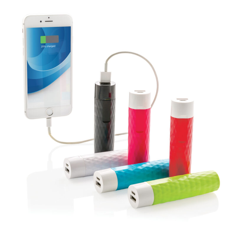 Powerbanka 2 200 mAh s geometrickým vzorom - Image 6