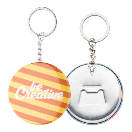 KeyBadge Bottle - prívesok na kľúče s plackou
