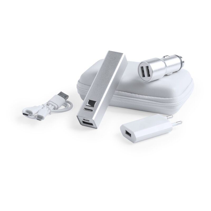 Tilmix - sada USB nabíjačky a power banky