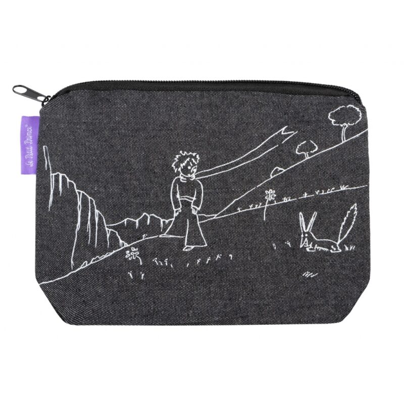 Denimové etui Malý princ (Le Petit Prince) - Black
