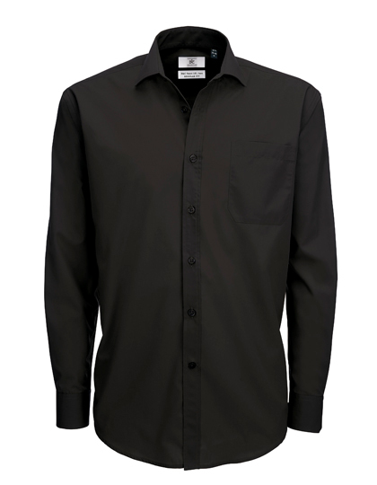 Poplin Shirt Smart Long Sleeve / Men