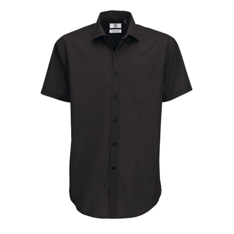 Poplin Shirt Smart Short Sleeve / Men