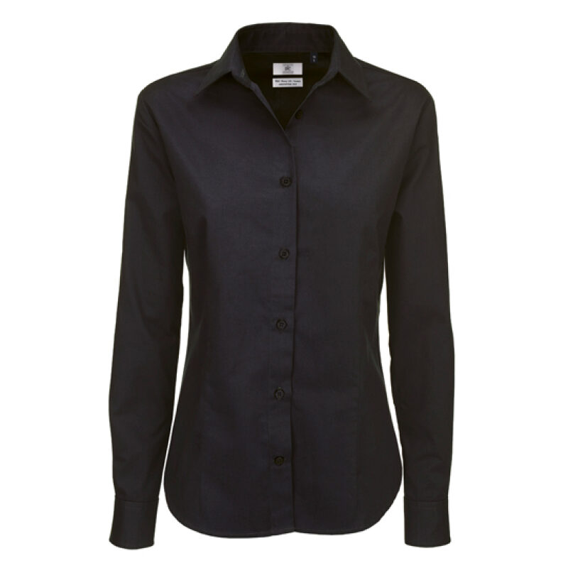 Twill Shirt Sharp Long Sleeve / Women