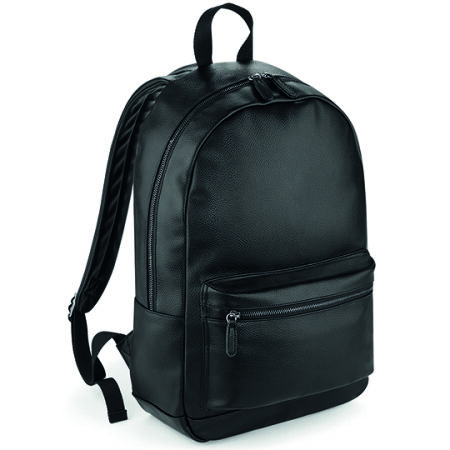 Faux Leather Fashion Backpack