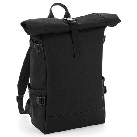 Block Roll-Top Backpack