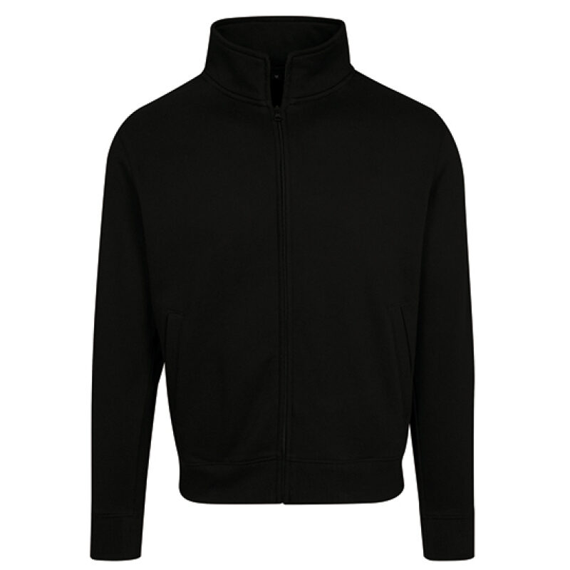 High Neck Sweat Zip Cardigan