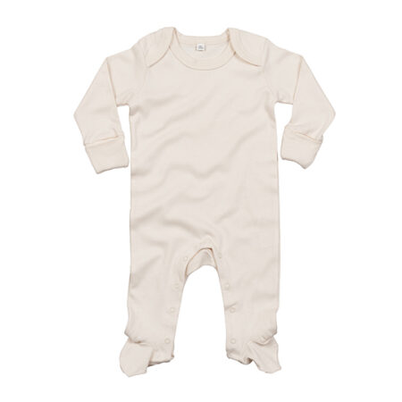 Baby Organic Sleepsuit with Scratch Mitts