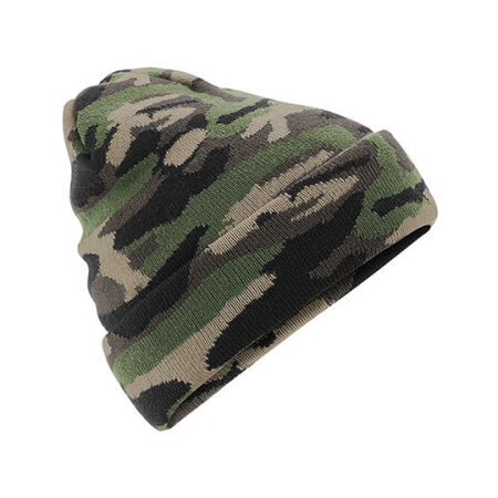 Camo Cuffed Beanie