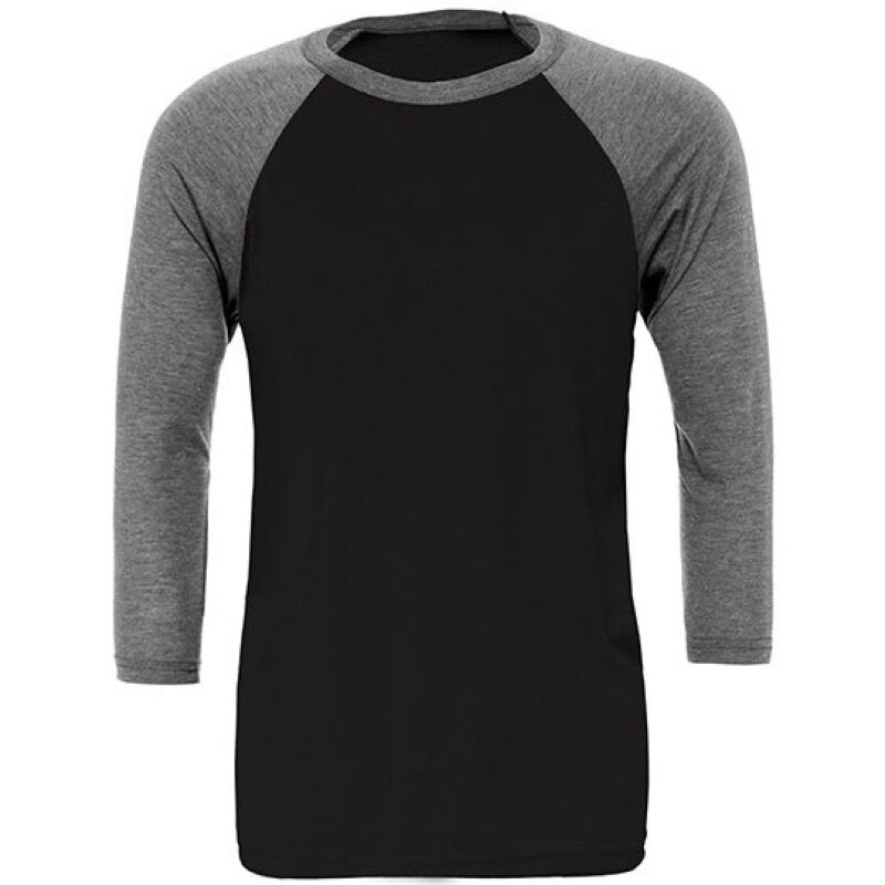 Unisex 3 / 4 Sleeve Baseball T-Shirt