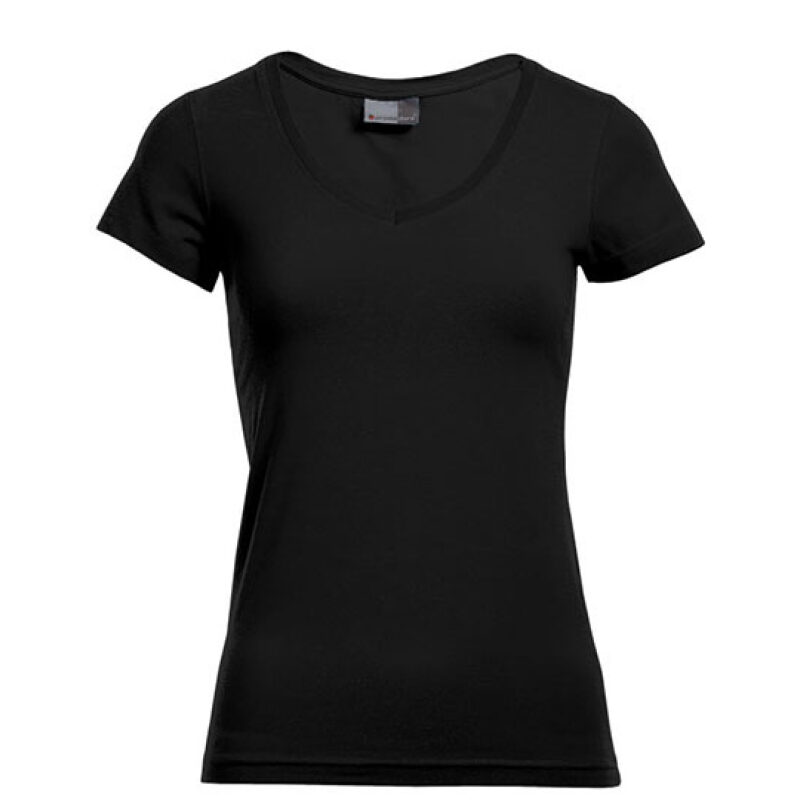 Women`s Slim Fit V-Neck-T