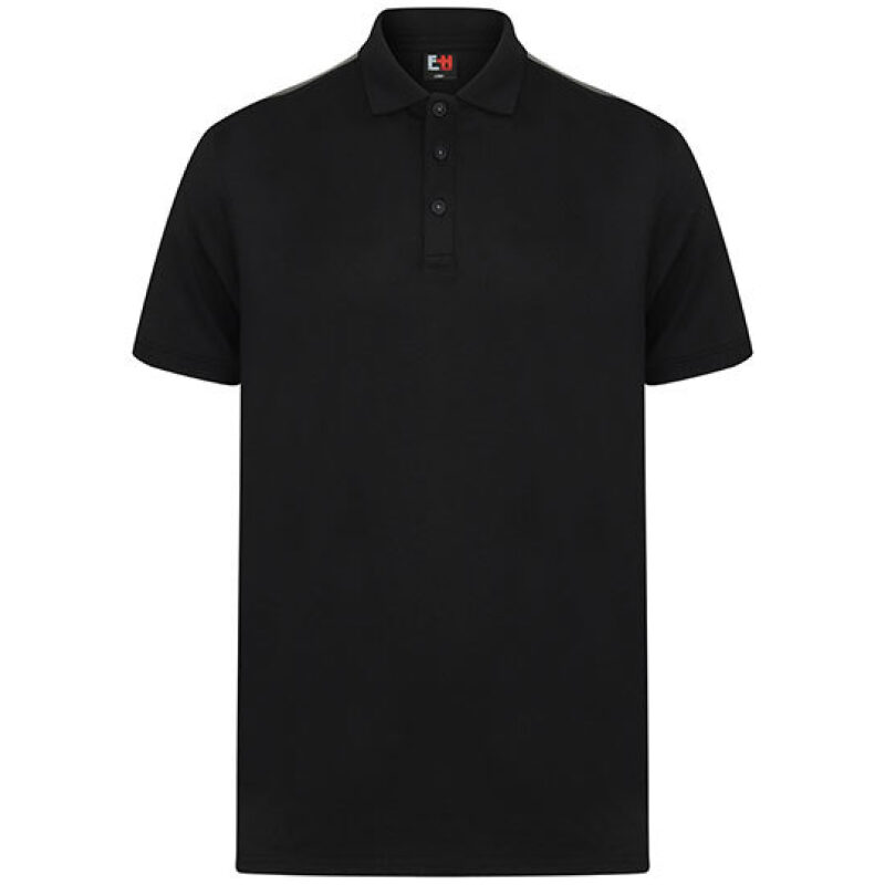 Adults` Contrast Panel Polo