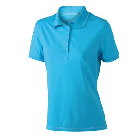 Ladies` Elastic Polo