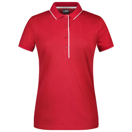 Ladies` Polo Stripe