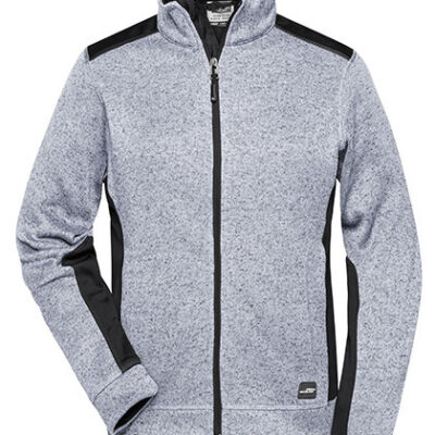 Ladies‘ Knitted Workwear Fleece Jacket -STRONG-