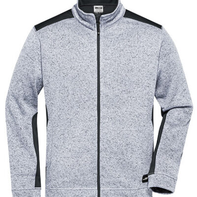 Men‘s Knitted Workwear Fleece Jacket -STRONG-