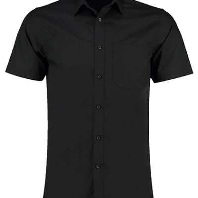 Tailored Fit Poplin Shirt Short Sleeve