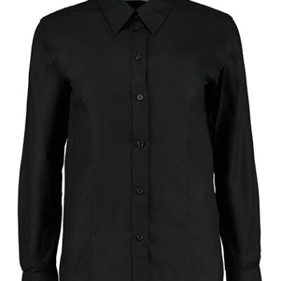 Women`s Tailored Fit Workwear Oxford Shirt Long Sleeve