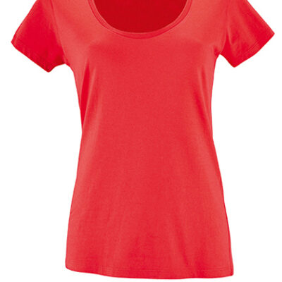 Women`s Low-Cut Round Neck T-Shirt Metropolitan