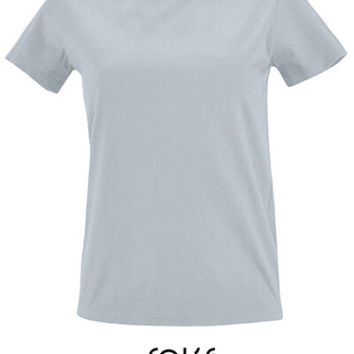 Women`s Round Neck Fitted T-Shirt Imperial