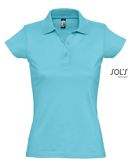 Women`s Jersey Polo Shirt Prescott