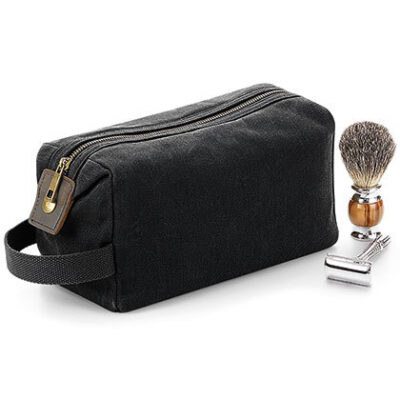 Heritage Waxed Canvas Wash Bag