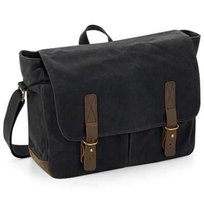 Heritage Waxed Canvas Messenger