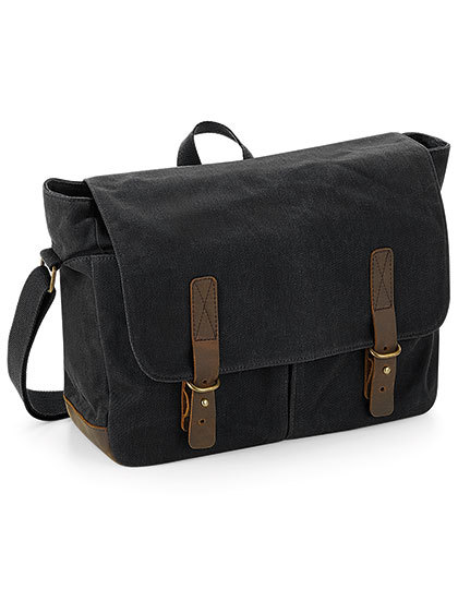 Heritage Waxed Canvas Messenger