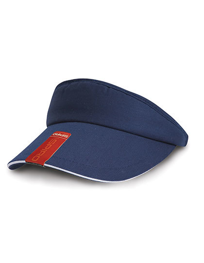 Herringbone Sun Visor with Sandwich Peak