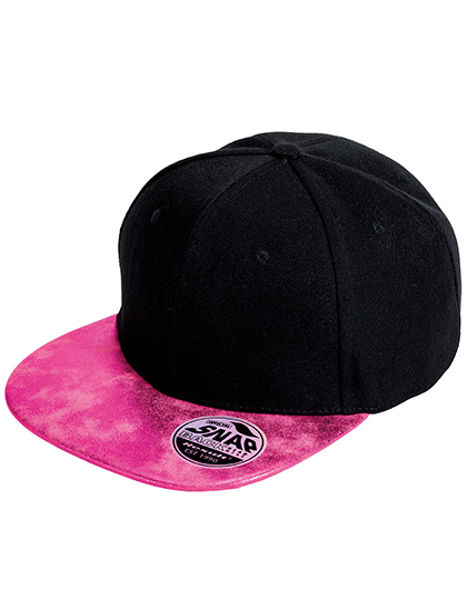 Bronx Flat Glitter Peak Snapback Cap