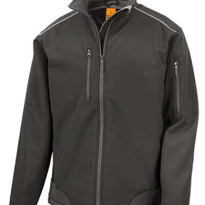 Ripstop Soft Shell Workwear Jacket with Cordura Panels