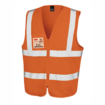 Zip I.D Safety Tabard