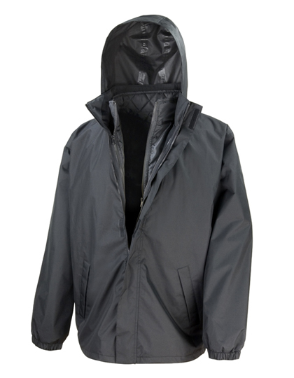 3-in-1 Jacket with Quilted Bodywarmer