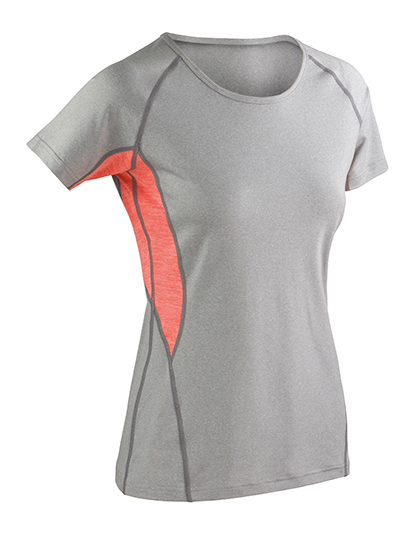 Fitness Women`s Tech Panel Marl T-Shirt