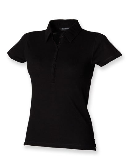 Women`s Short Sleeved Stretch Polo