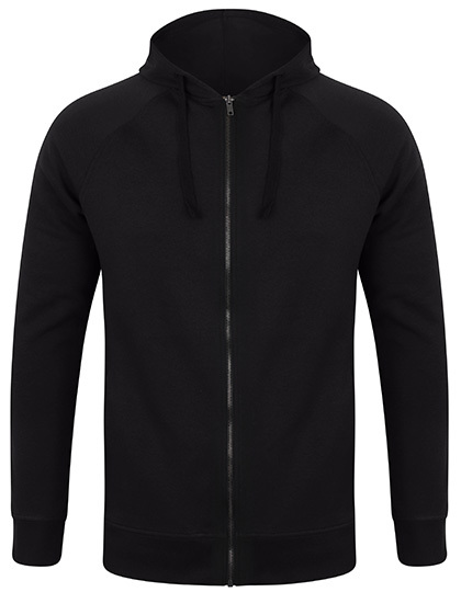 Unisex Slim Fit Zip-Through Hoody