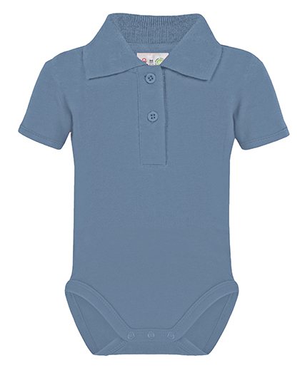 Bio Bodysuit with Polo shirt neck