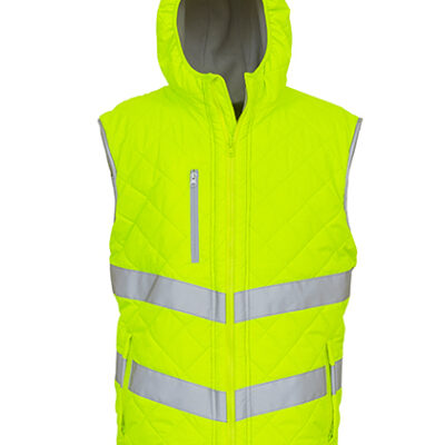 Hi Vis Kensington Hooded Gilet