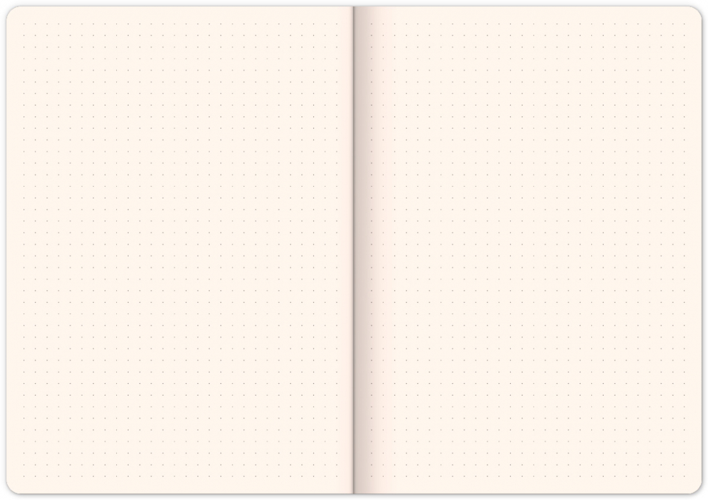 Notes Vivella Classic modrý/červený, bodkovaný, 15 × 21 cm – Obrázok 3