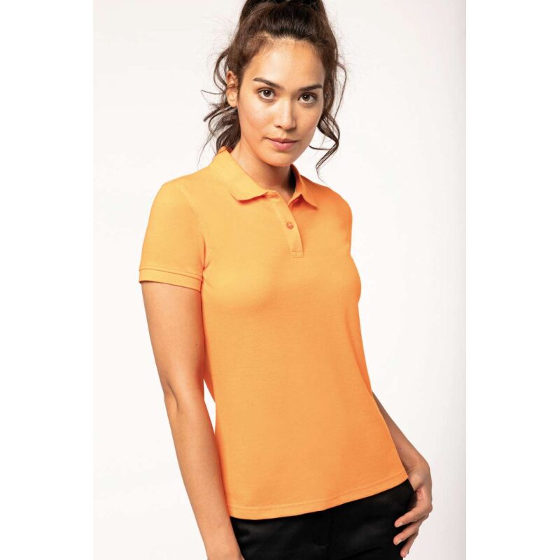 LADIES' SHORT-SLEEVED POLO SHIRT 10 - Image 2