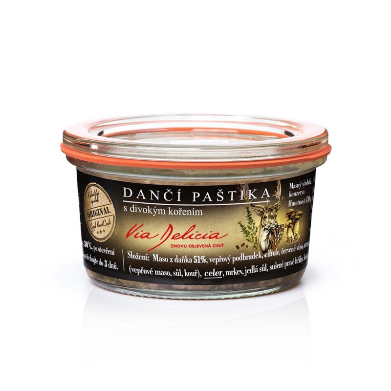 FALLOW DEER SPICE. Dančia paštéta