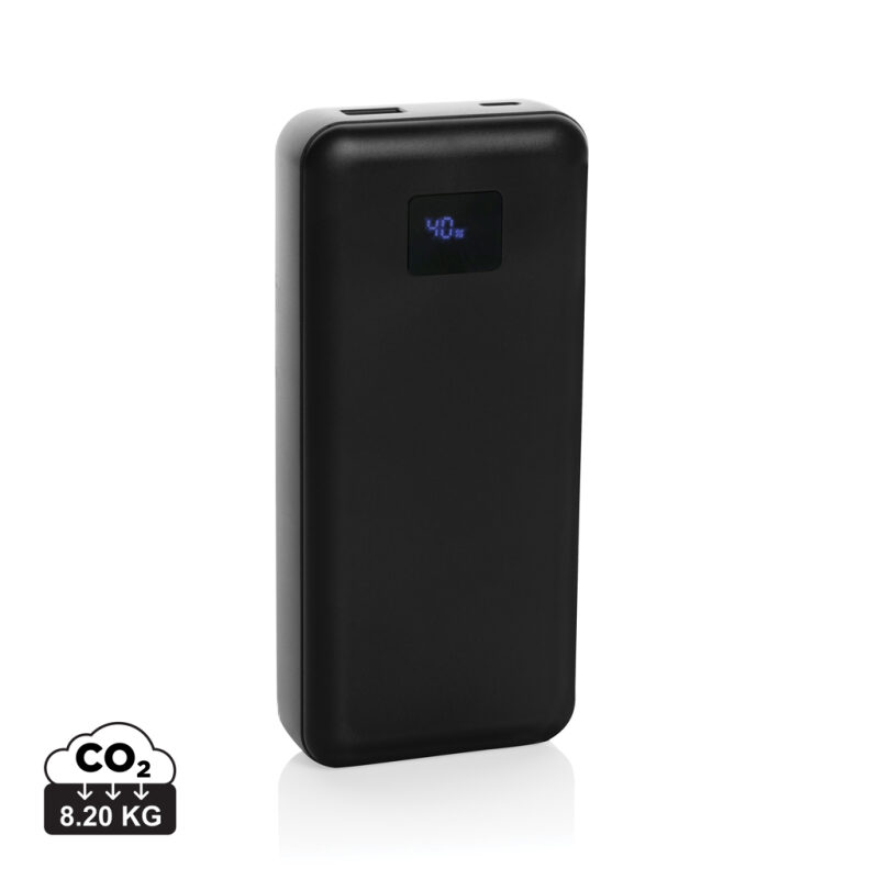 Powerbanka na notebook 20000mAh 65W Gridley z RCS plastu