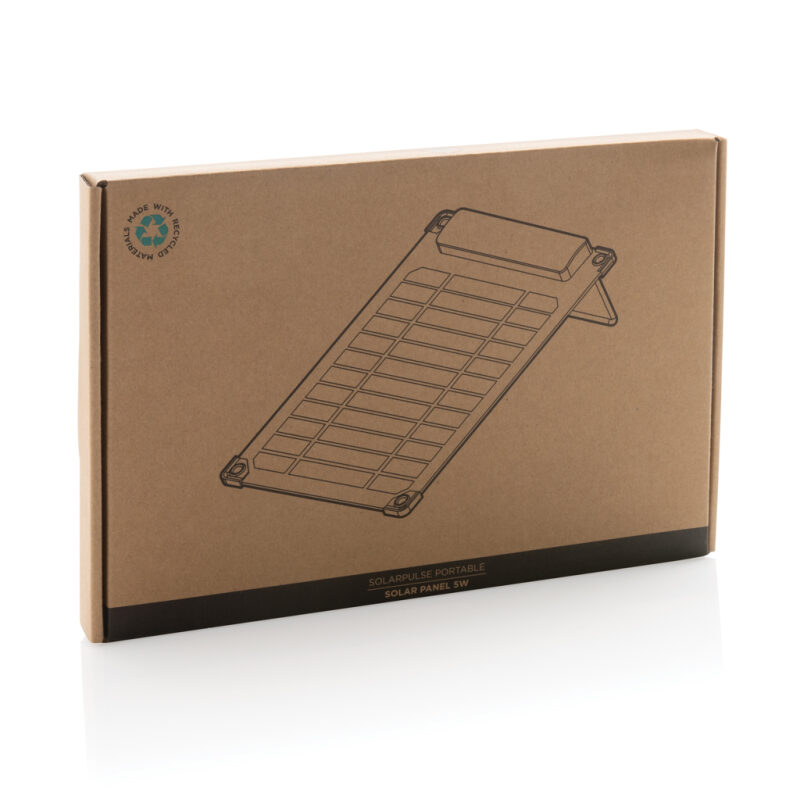 Prenosný solárny panel Solarpulse 5W z RCS RPET - Image 12
