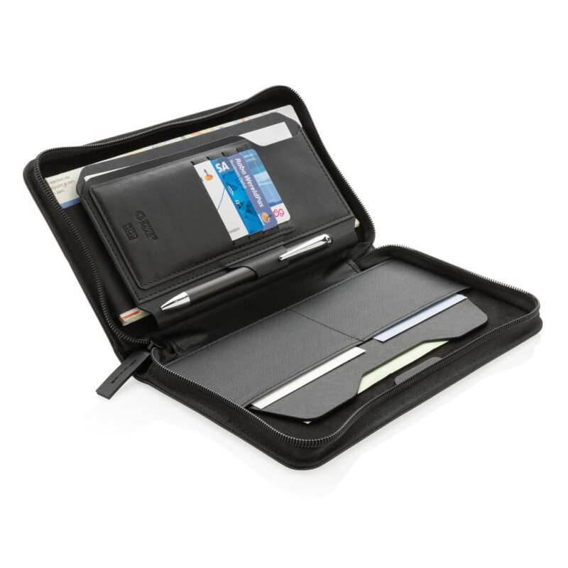 RFID cestovná peňaženka Swiss Peak Heritage z RCS rPU - Image 6