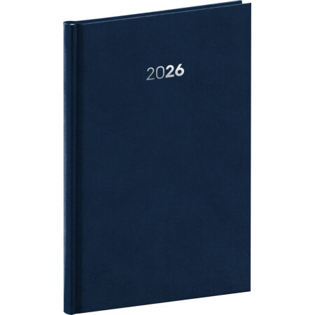 NOTIQUE Týždenný diár Balakon 2026, tmavomodrý, 15 x 21 cm