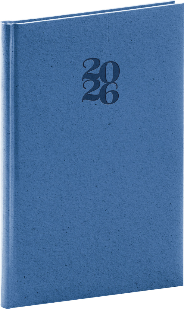 NOTIQUE Týždenný diár Essenza 2026, slivka, 15 x 21 cm