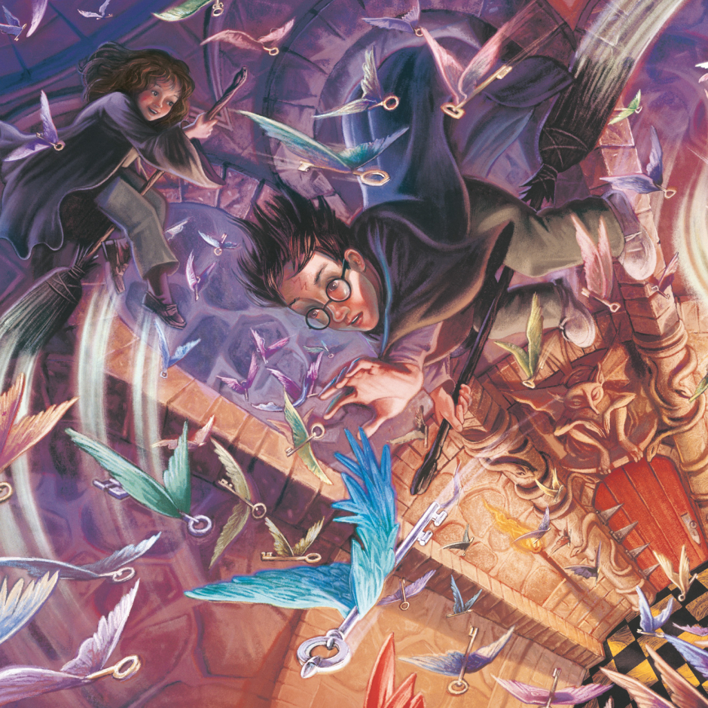 NOTIQUE Poznámkový kalendár Harry Potter 2026, 30 x 30 cm – Obrázok 5