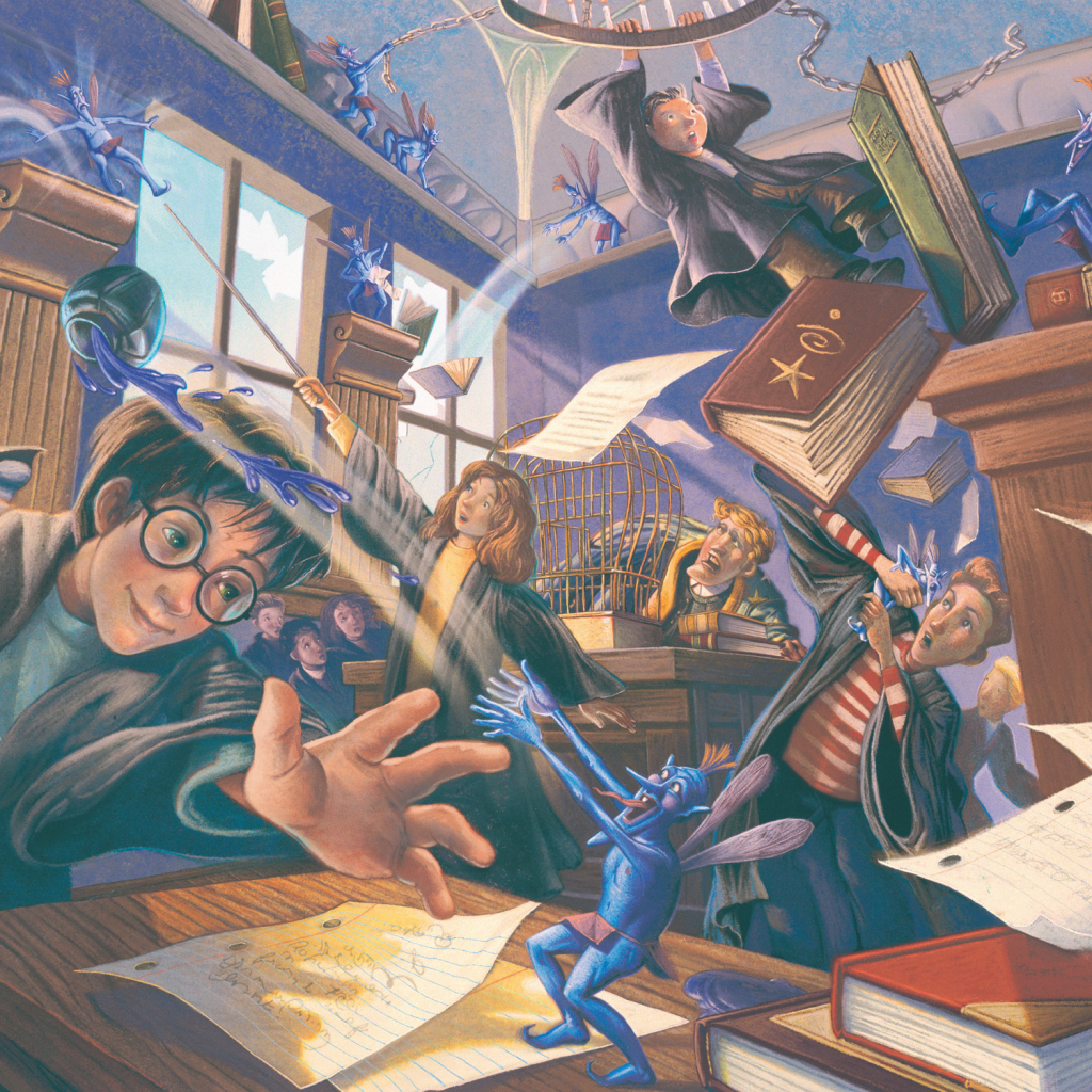 NOTIQUE Poznámkový kalendár Harry Potter 2026, 30 x 30 cm – Obrázok 7