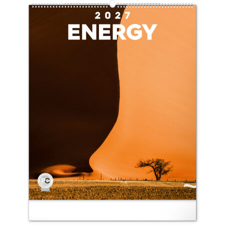 NOTIQUE Nástenný kalendár Energia 2027, 48 x 56 cm